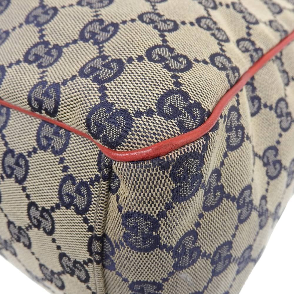 本物保証】 グッチ GUCCI GGキャンバス スカーフ トートバッグ 