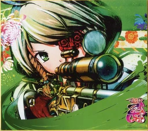 中古】紙製品 山本カンスケ 色紙 「戦国乙女 ぱちくじ第8弾」 C