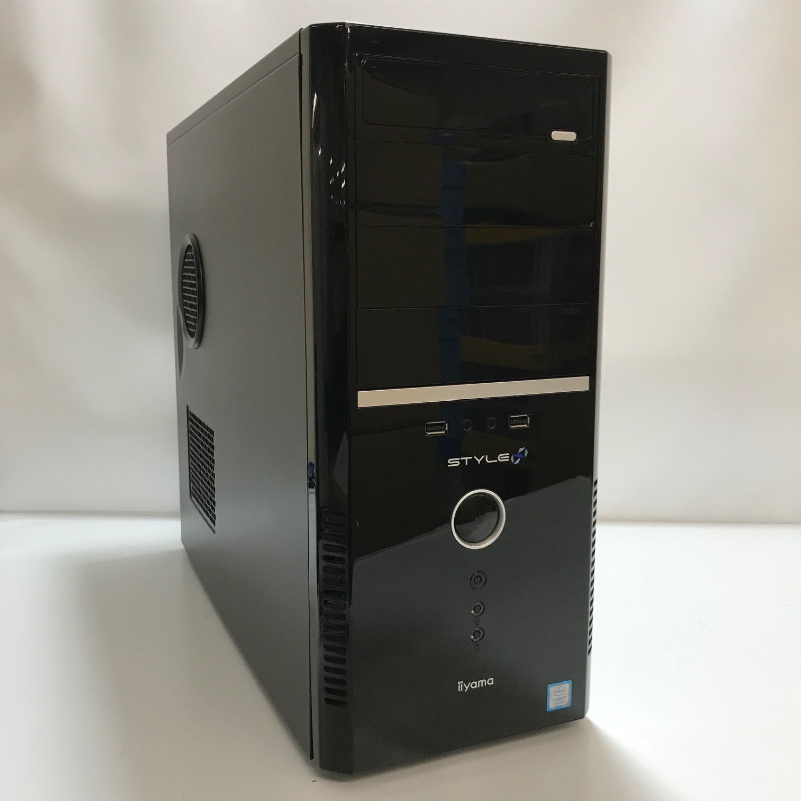 中古 iiyama PC STYLE-R037-i7-UHS 第8世代インテル® Core™ i7 プロセッサー搭載ミドルタワーデスクトップパソコン  IStDxi-R037-Ai7__-UHCSB - メルカリ