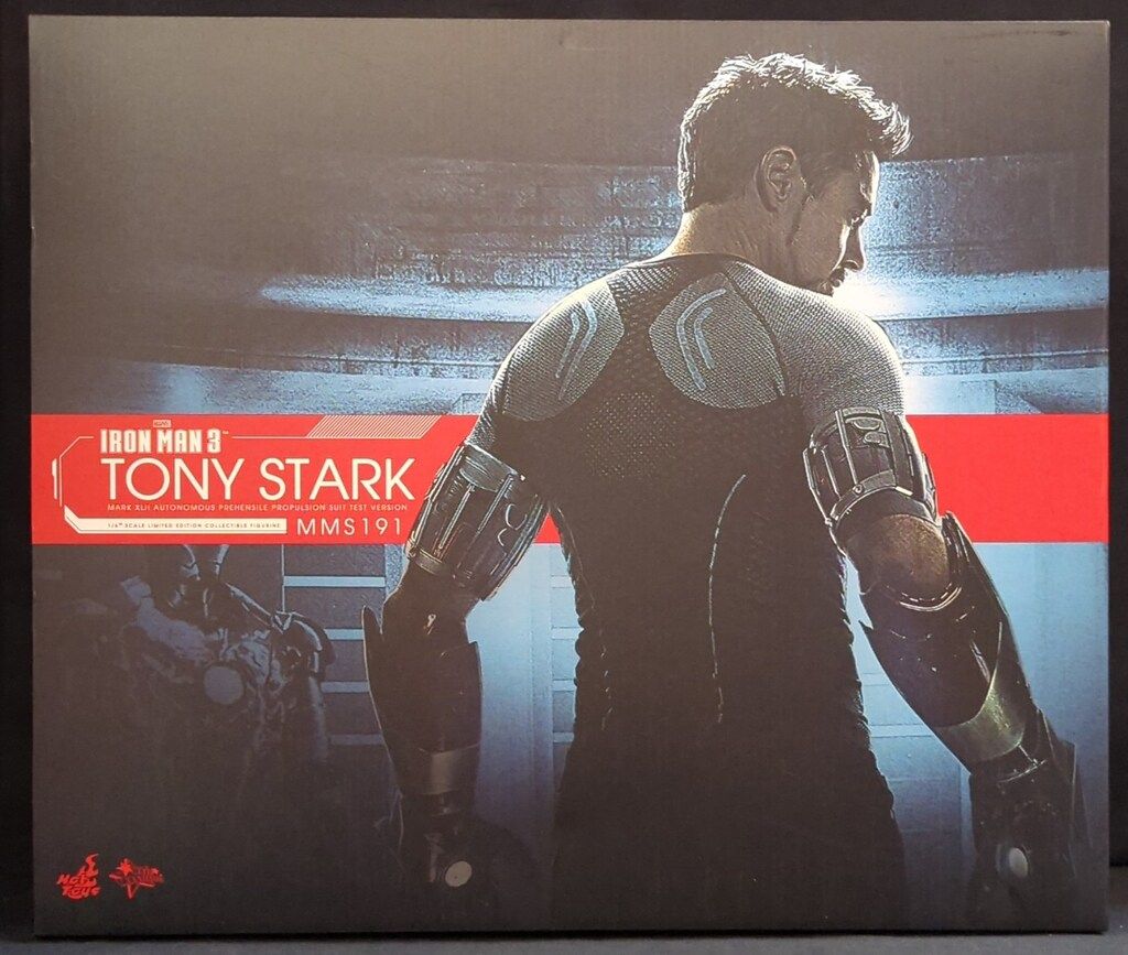 HOTTOYS MOVIE MASTERPIECE TONY STARK 開発作業 MMS191