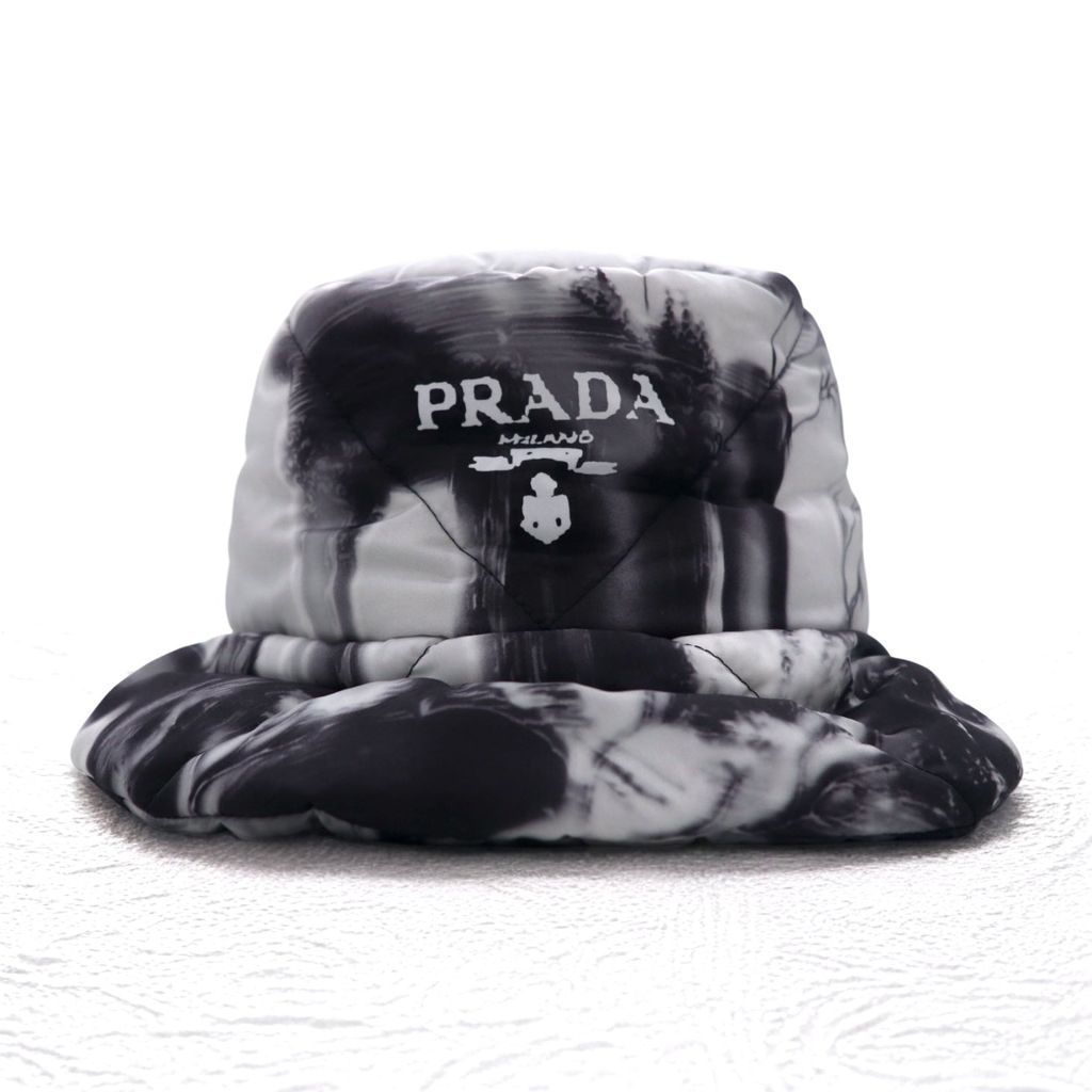 PRADA パデッド リナイロン バケットハット L Padded Re-Nylon Bucket 