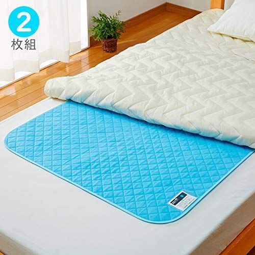 アストロ 除湿シート 2枚組 シングルサイズ ブルー 強力吸湿 防ダニ 繰り返し