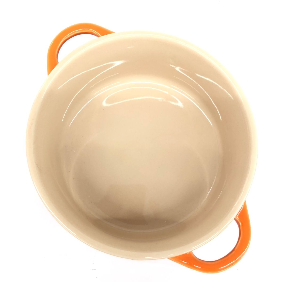 美品 LE CREUSET ルクルーゼ ココット 20OZ VINTAGE FLAME 90周年