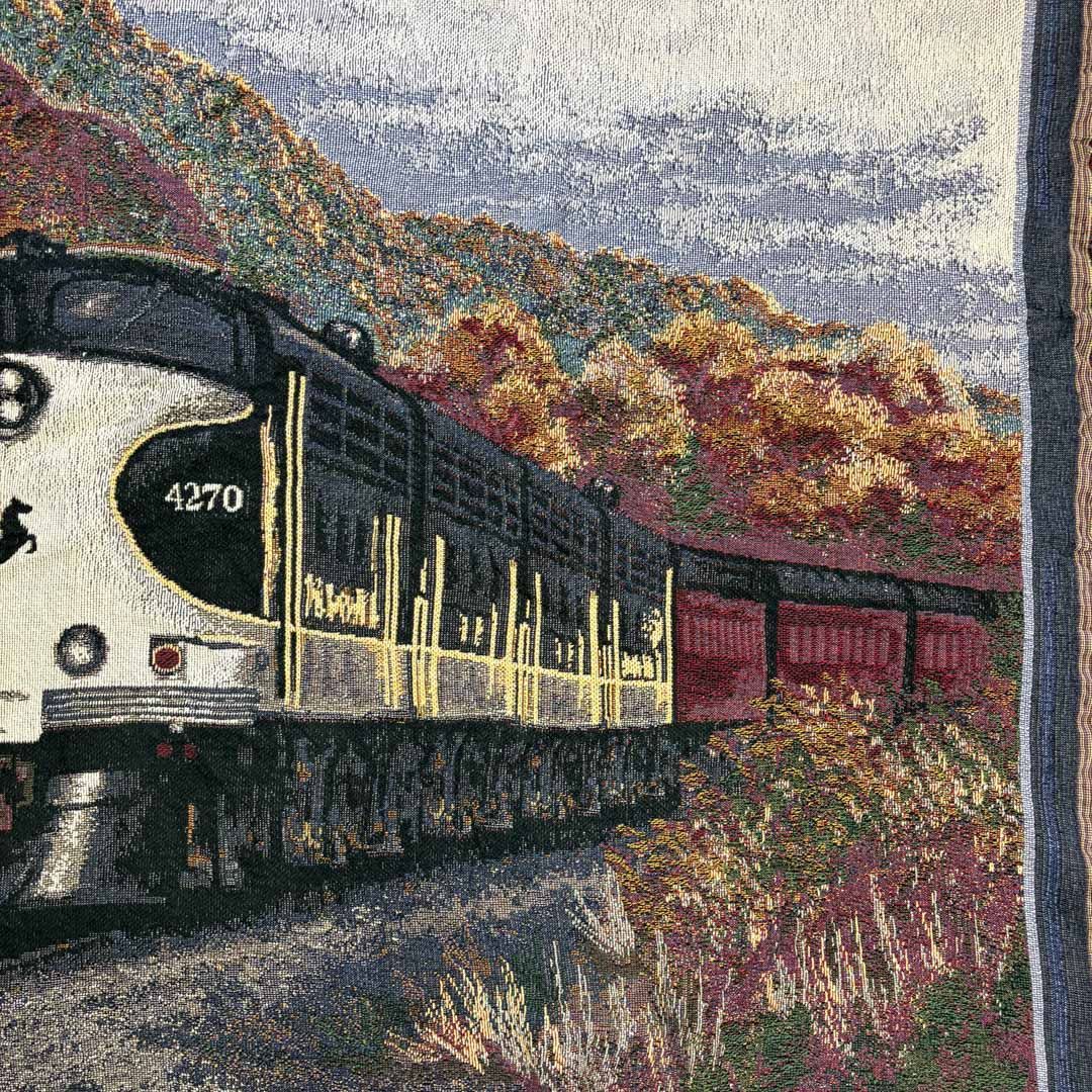 vintageラグ カーペット USA製 鉄道 機関車 1964 vintageラグ カーペット USA製 鉄道 機関車 1964 【公式通販】