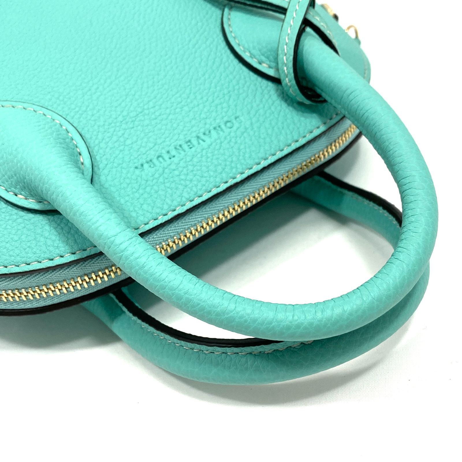 ▽【美品】BONAVENTURA エマバッグ 22シュリンク アトールブルー 限定  