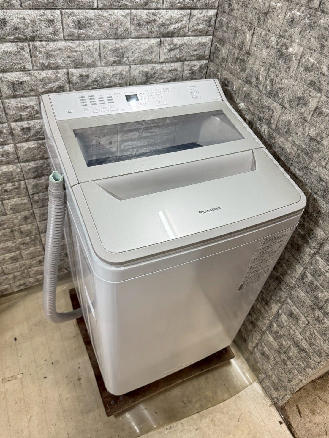 取付無料！パナソニック エコナビ インバーター搭載高性能10kg洗濯機