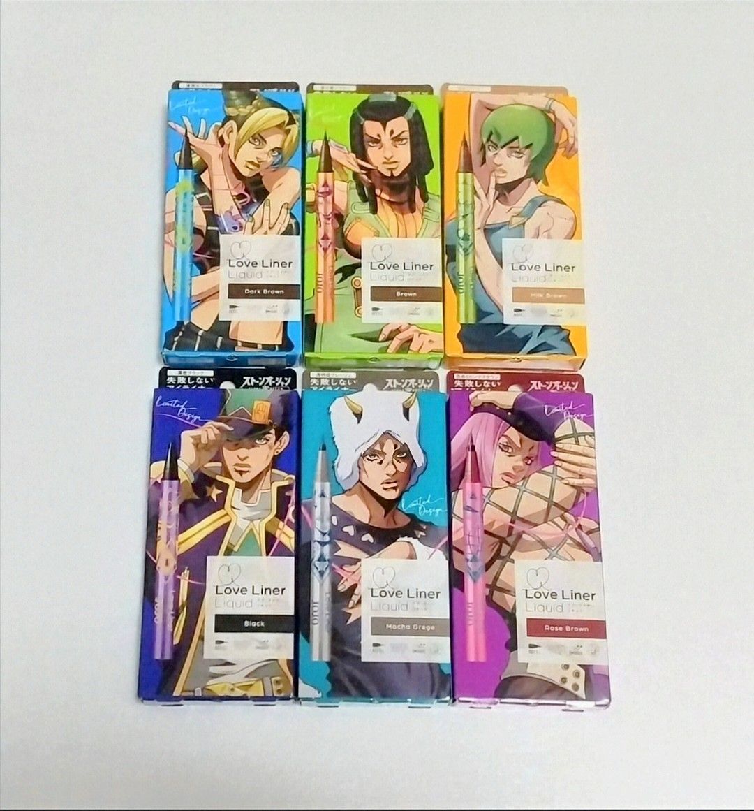 ジョジョ ラブライナー A セット Bセット アクリルスタンド付き ストーンオーシャン アイライナー