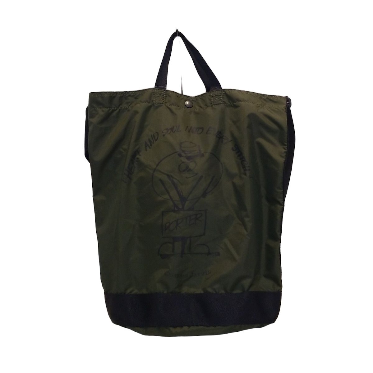 JAMES JARVIS ×PORTER ポーター トートバッグポーター JAMES JARVIS x PORTER(ジェームスジャービス x ポーター) 2WAY