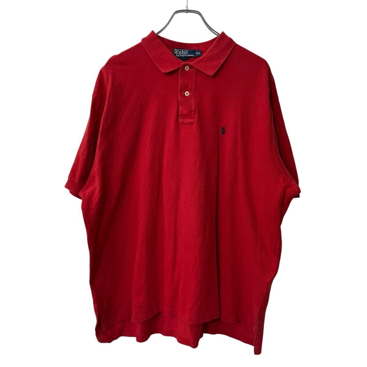POLO RALPH LAUREN 半袖 ポロシャツ 2XL レッド ポロ ラルフ