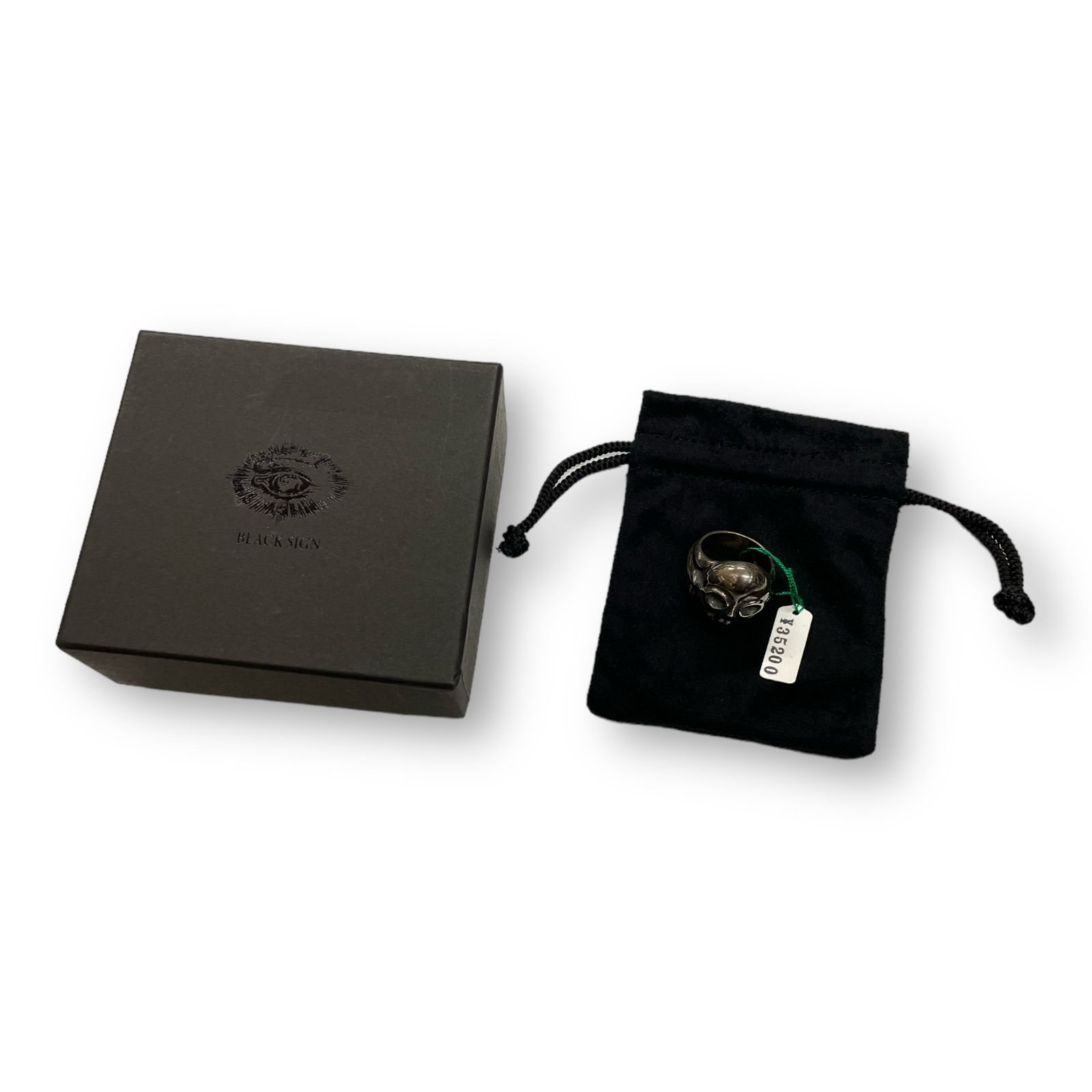 定価35200円 新品 BLACK SIGN CARPE DIEM Skull Ring カルペディエム