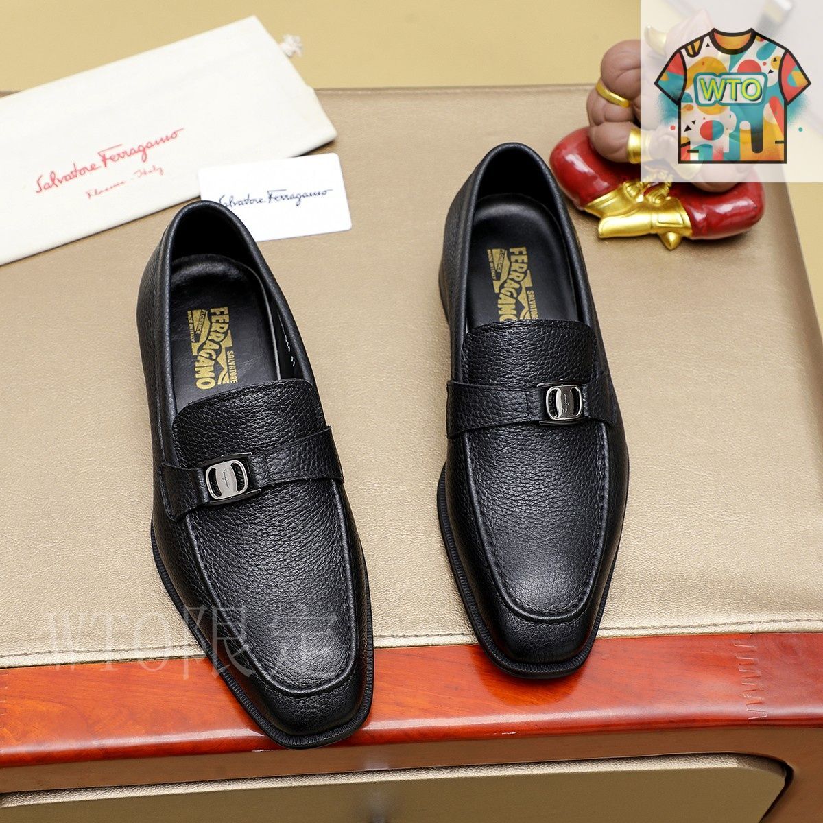 フェラガモシューズ(正規品) Ferragamo フェラガモ メンズ ビジネス シューズ19-3 - メルカリ