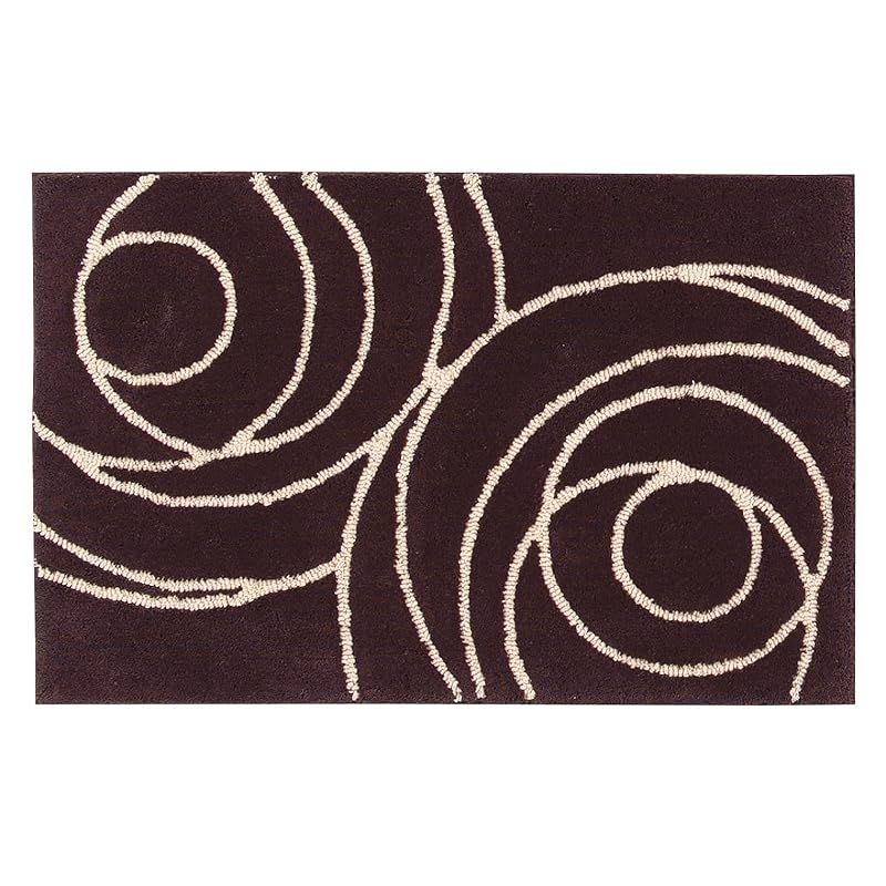 バスマット　セット 新着商品】センコー M+home ジェネシー マット 約55×85cm ブラウン