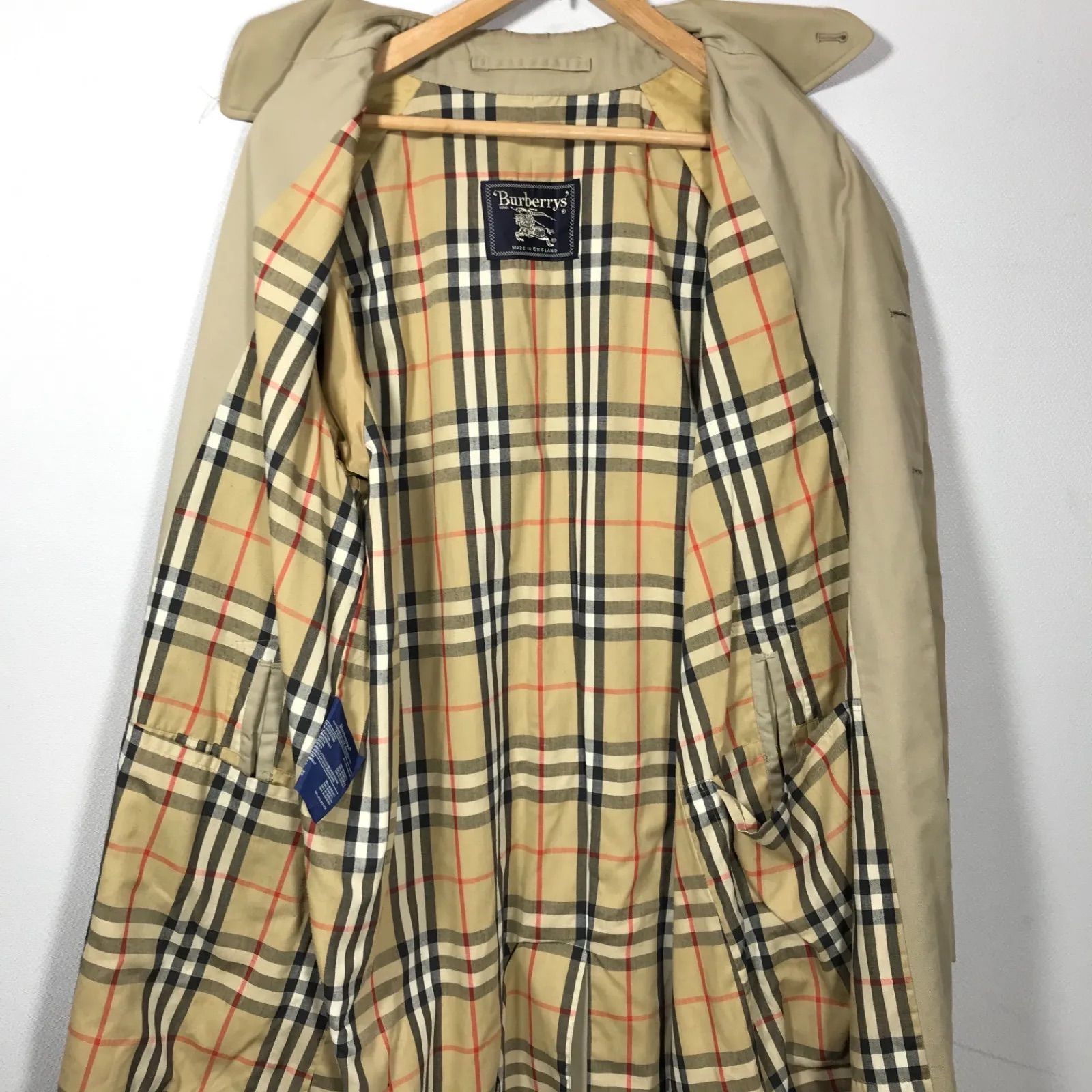 FG0316-25-3 Burberry バーバリー ステンカラー ロング コート