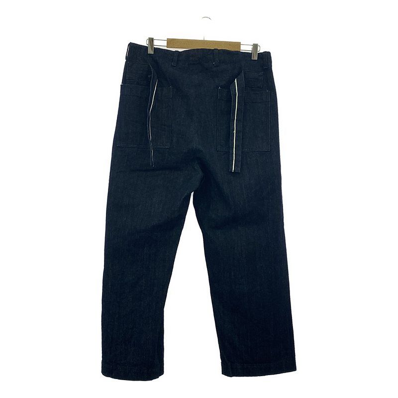 美品】 TOUJOURS / トゥジュー | Back String Waist Overalls デニム