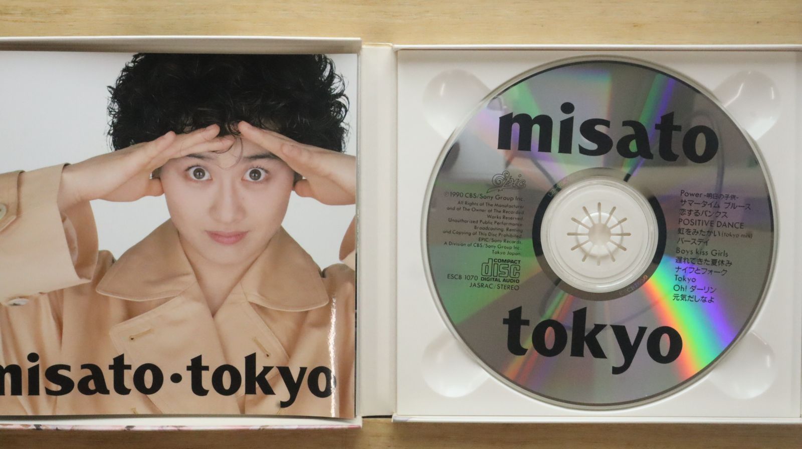 国内盤CD☆渡辺美里/MISATO WATANABE□ tokyo 【ESCB1070