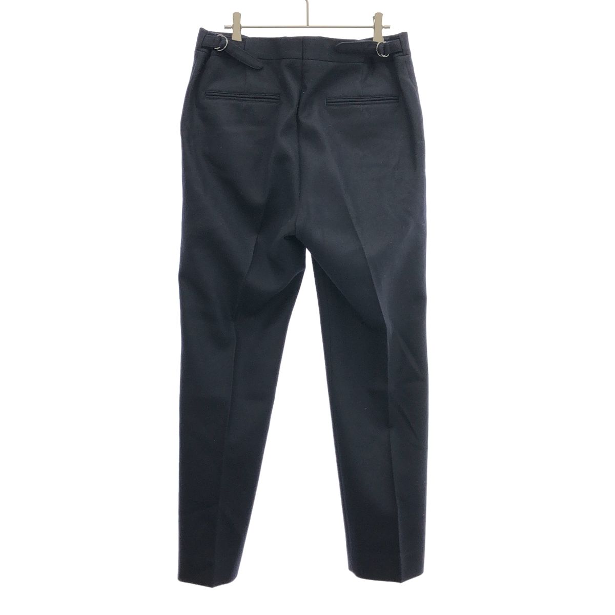 AURALEE オーラリー LIGHT MELTON SLACKS  ライトメルトンスラックスパンツ A8AP04LM ネイビー 5 AURALEE オーラリー LIGHT MELTON SLACKS ライトメルトンスラックス