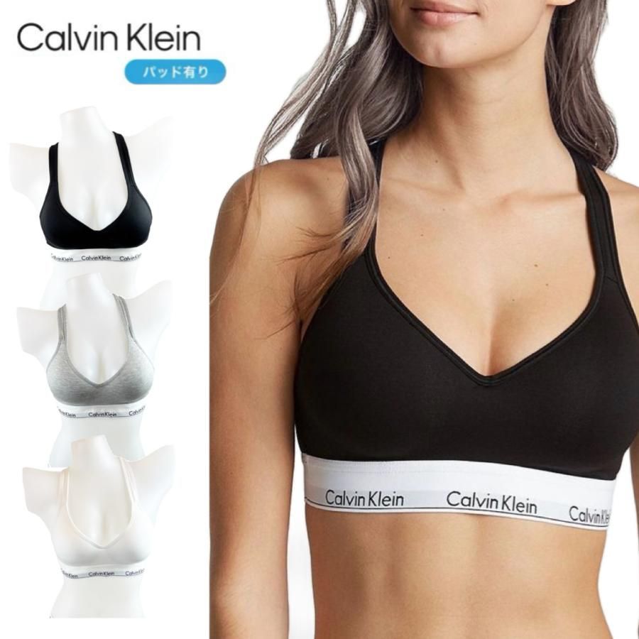 Calvin 走り出し Klein ブラック スポーツブラ 新品未使用 2個セット S