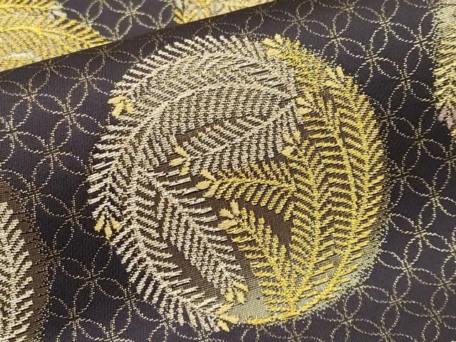 平和屋本店□極上 織匠十一代目 篠屋宗兵衛 謹製 綴れ唐織 六通柄袋帯