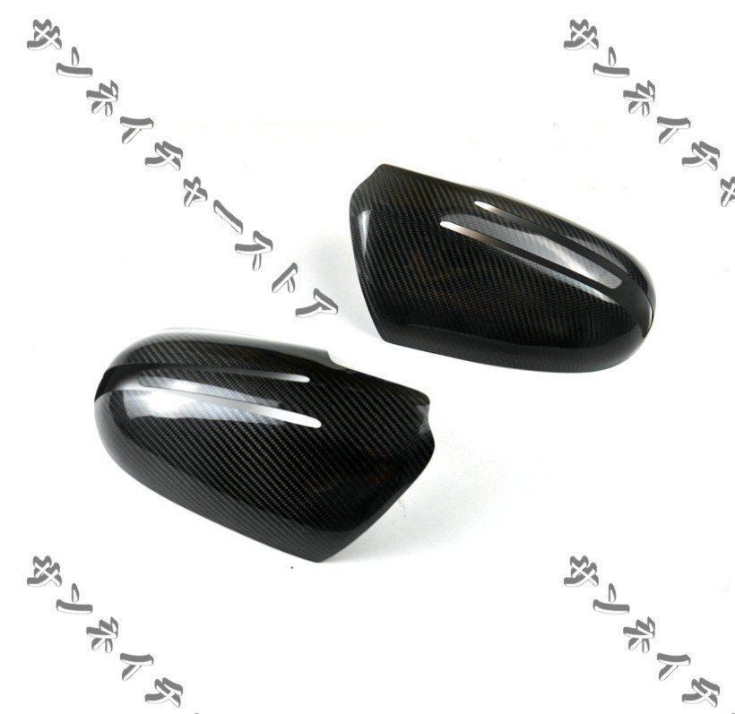 カーボンファイバー製 サイドミラーカバー