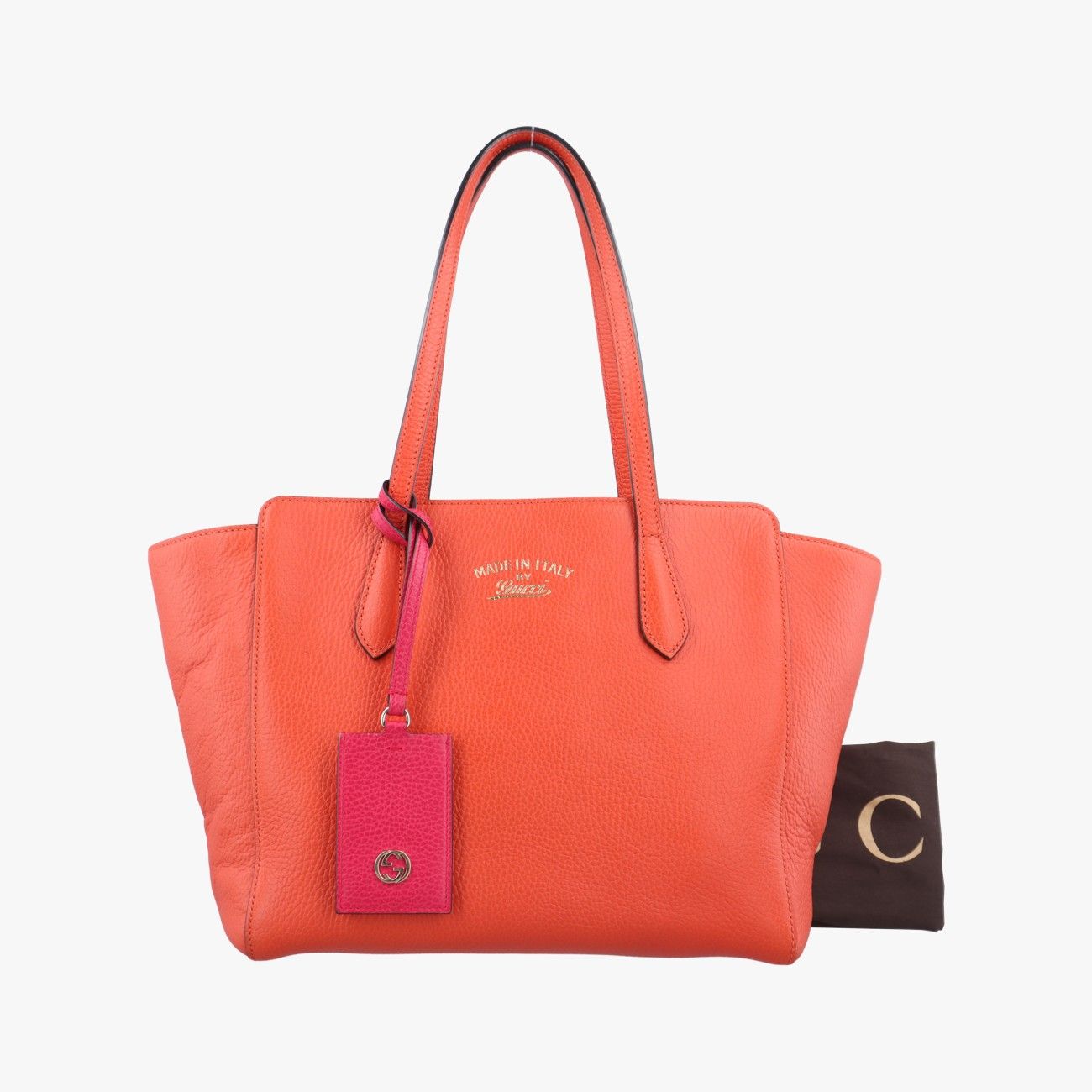 グッチGucciスウィング オレンジ レザー 354408 B018981129