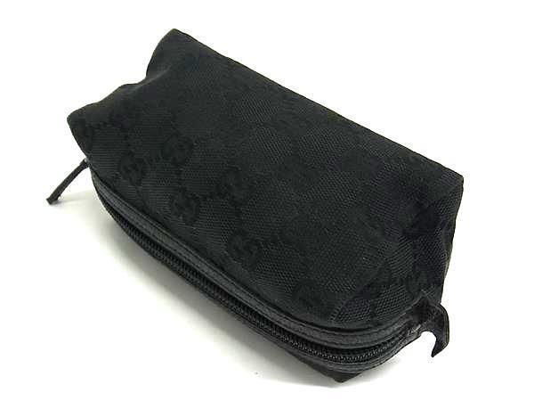 GUCCI グッチ ポーチ マルチポーチ 29596 ブラック GGキャンバス