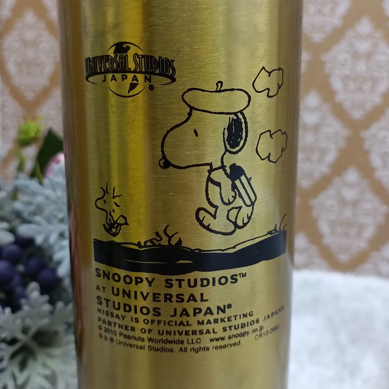 送料込】新品/SNOOPY STUDIOS AT UNIVERSAL みすぼらしい STUDIOS JAPAN/タンブラー/NISSAY/日本生命/ スヌーピー/非売品