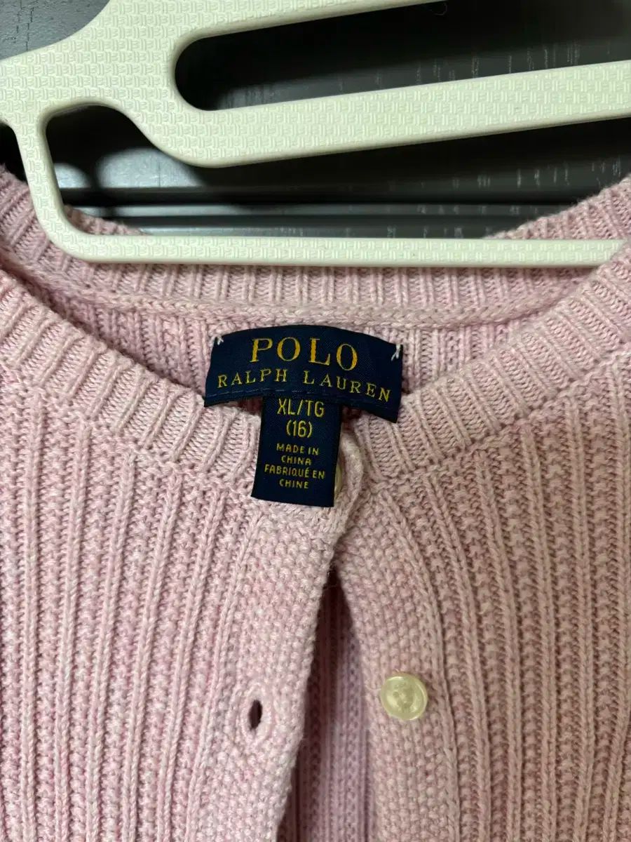 ポロ・ラルフローレン カーディガンXLサイズ ピンク色 aa ポロ ラルフ ローレン POLO RALPH LAUREN ケーブルニット