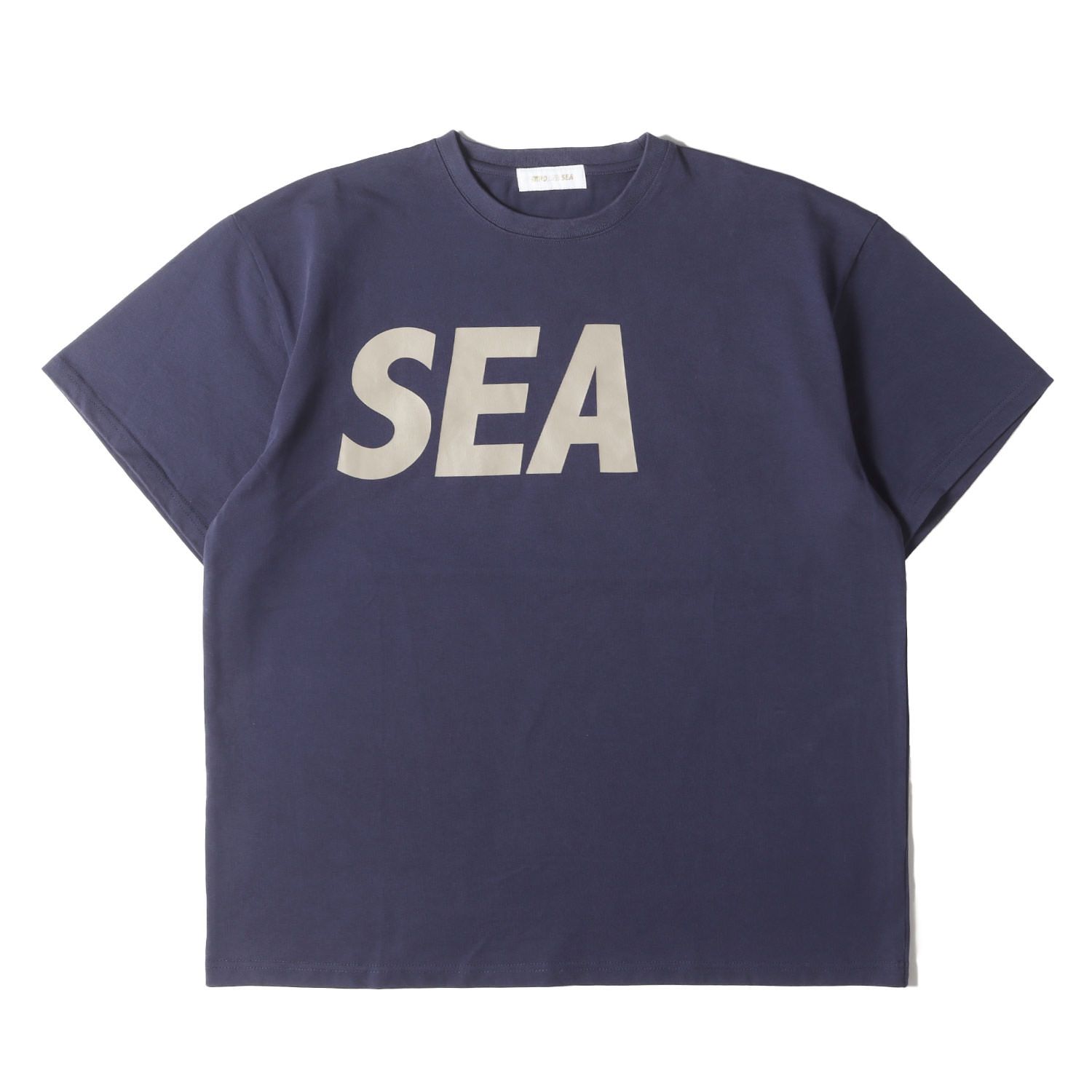新品 ウィンダンシー SEA S/S Tee シャツ XL 限定カラー WIND AND SEA ウィンダンシー Tシャツ ネイビー 紺 サイズ:XL