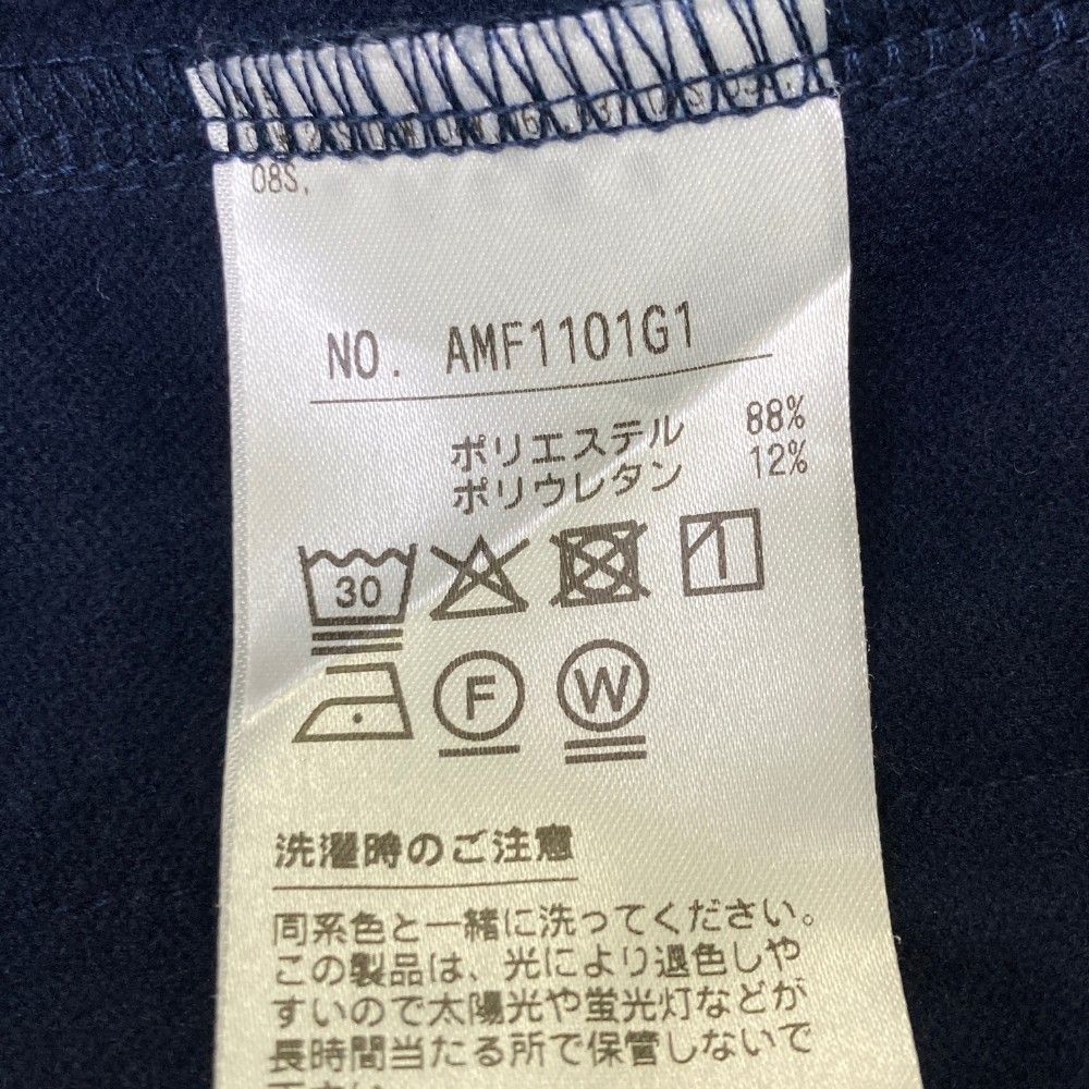 サイズ：M AND PER SE アンパスィ ジップジャケット ネイビー系