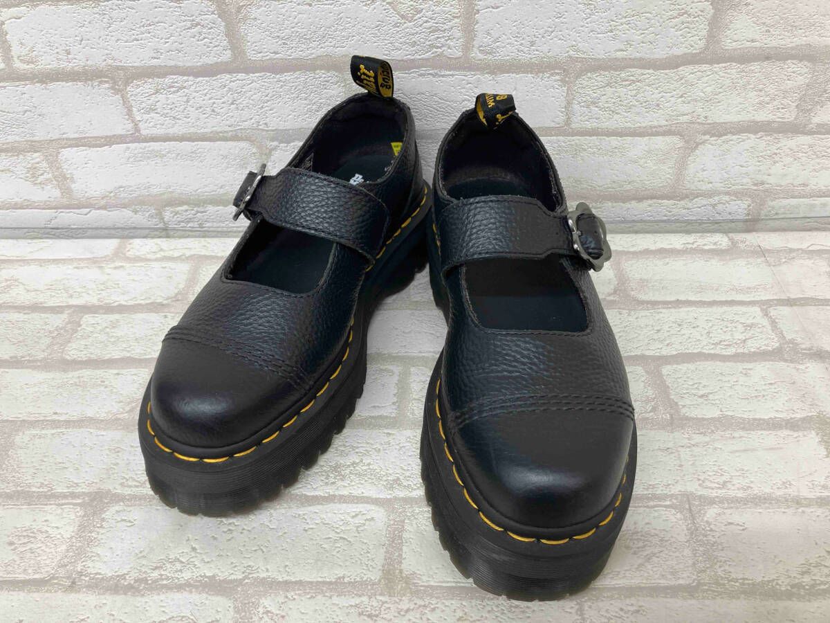 Dr.Martens ADDINA FLOWER ドクターマーチン フラワーバックル メリージェーンシューズ ブラック メンズ レディース UK6 約25cm