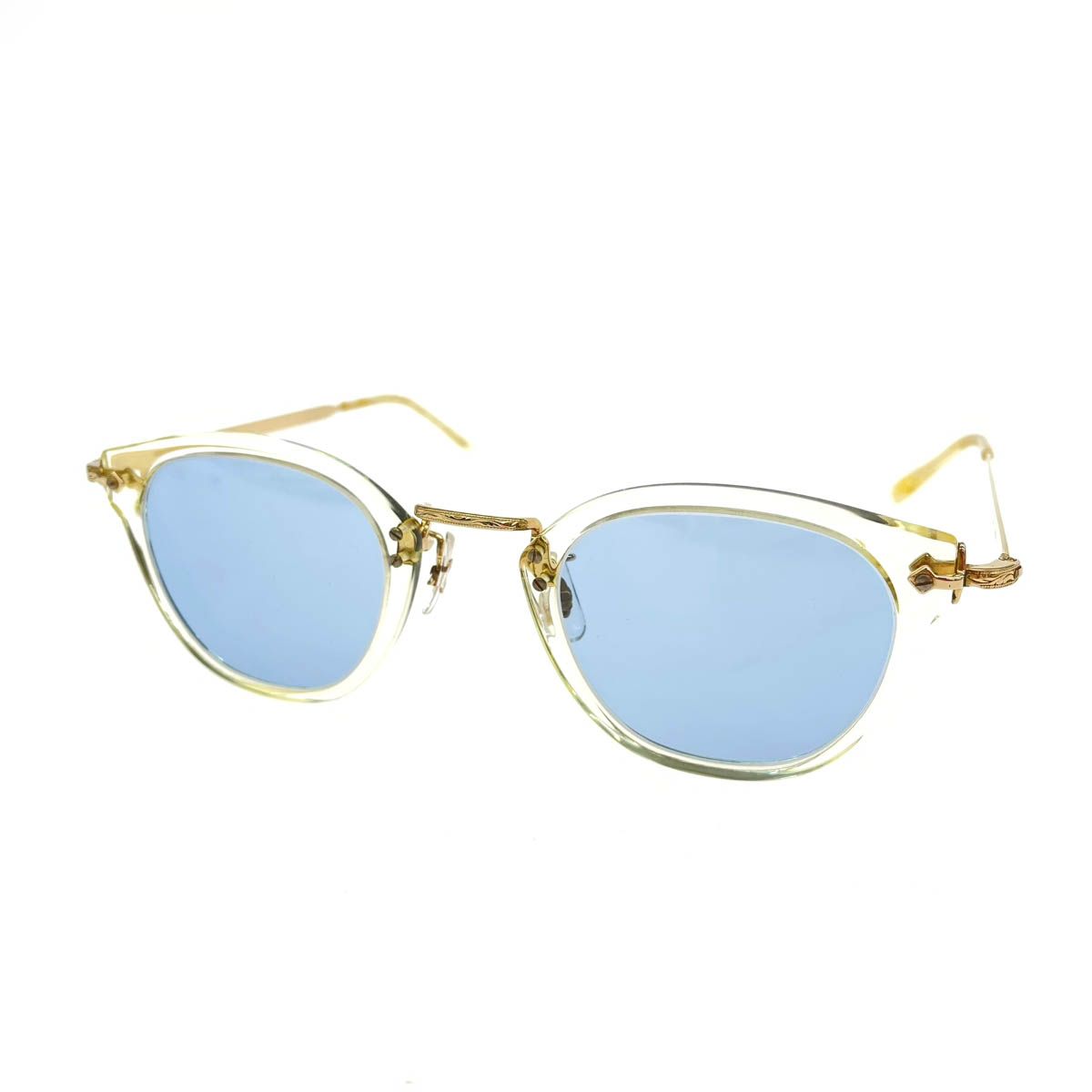 良好 OLIVER PEOPLES オリバーピープルズ サングラス 507C クリア×ゴールド ユニセックス 240001137250