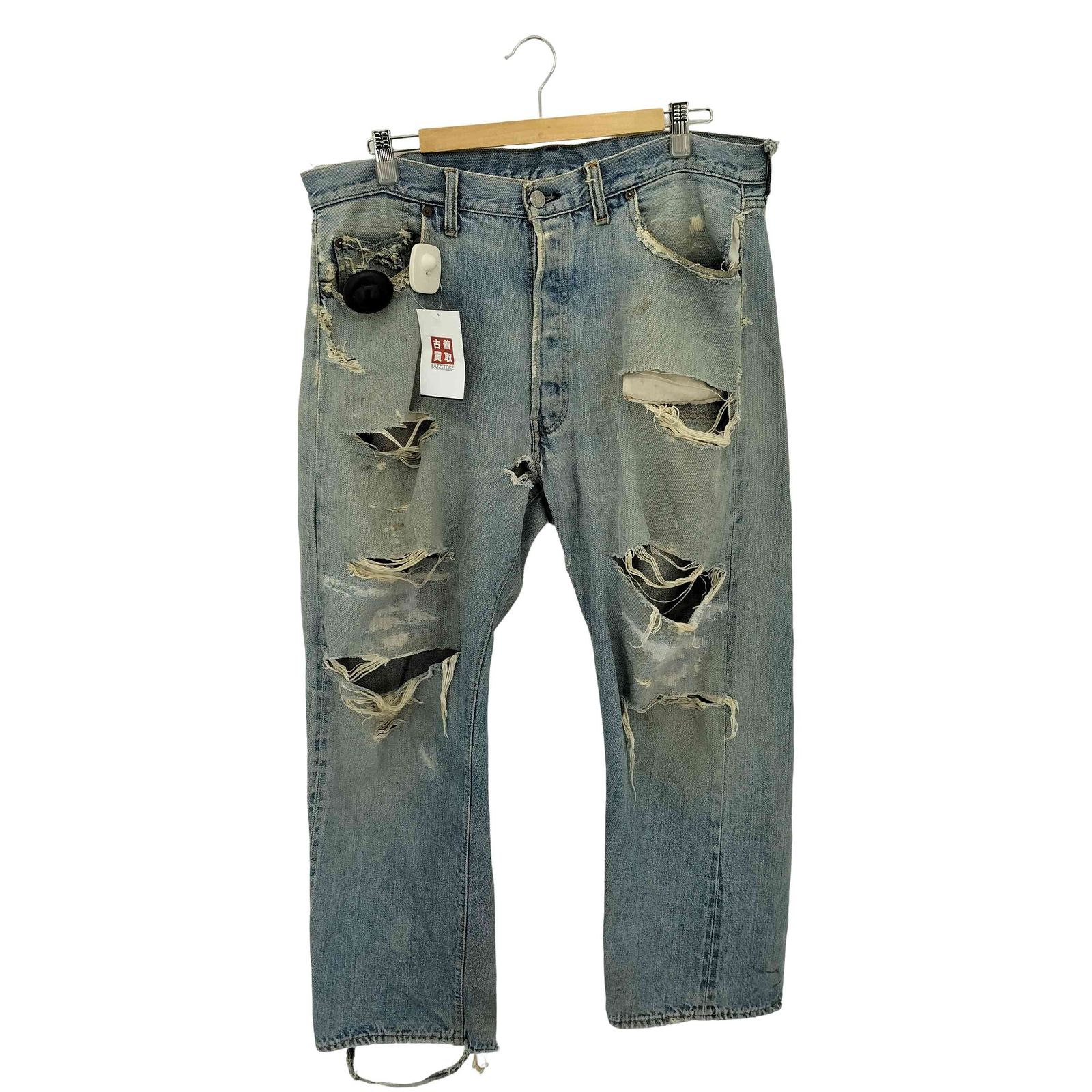 70s Levi's 66前期 ボタン裏6 イエローステッチ 赤耳 希少 Levi's リーバイス 70S VINTAGE 501 66前期 ボタン裏6 スモールe