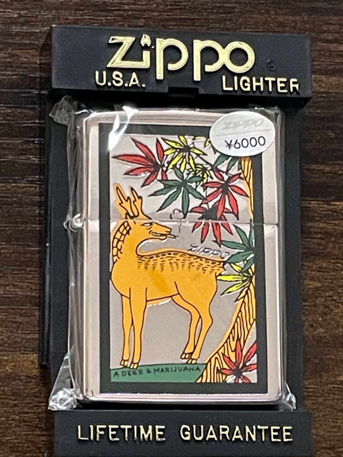 品多く トリックアート 猪鹿蝶 花札 zippo TRICK 1997年製 年代物 シカ その他