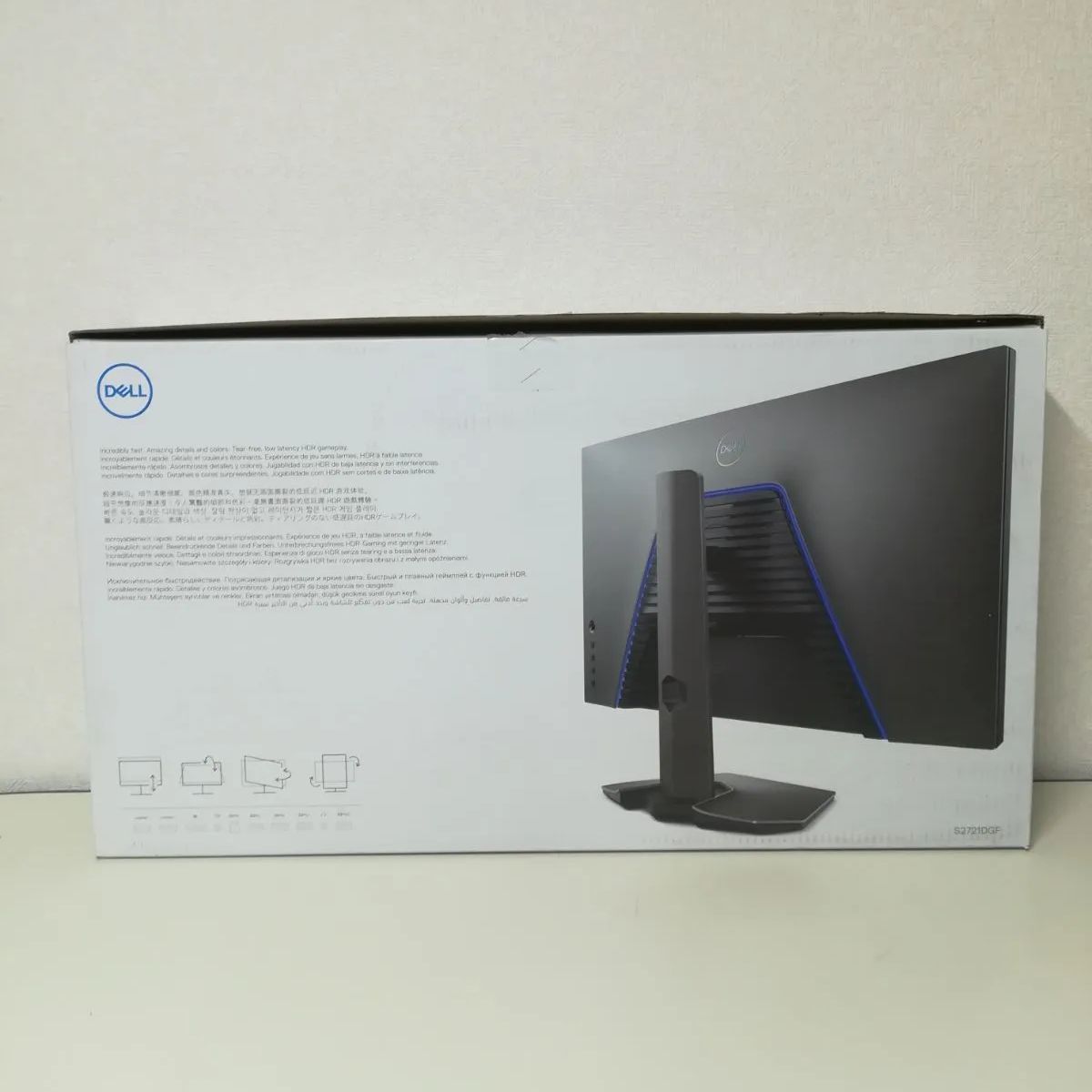 Dell S2721DGF 27インチ ゲーミングモニター 27インチ 中古 送料