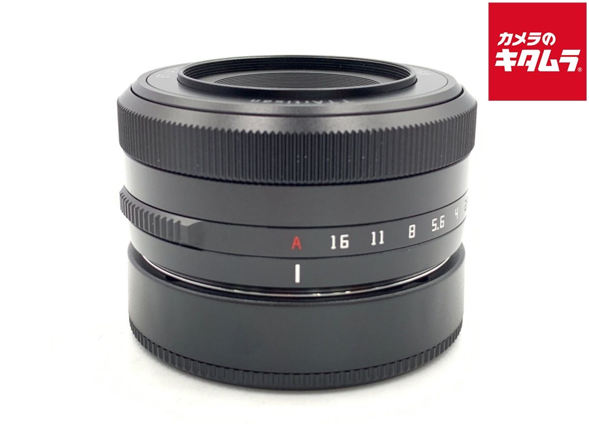 銘匠光学 TTArtisan AF 27mm f|2.8 ソニーE用 ブラック
