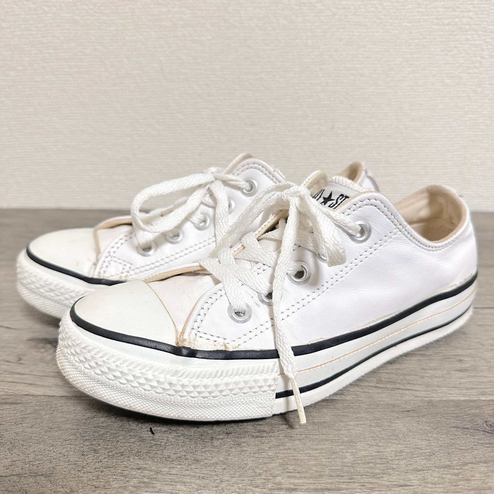 Converse 90s ヴィンテージ レザーオールスター アメリカ製 レザー