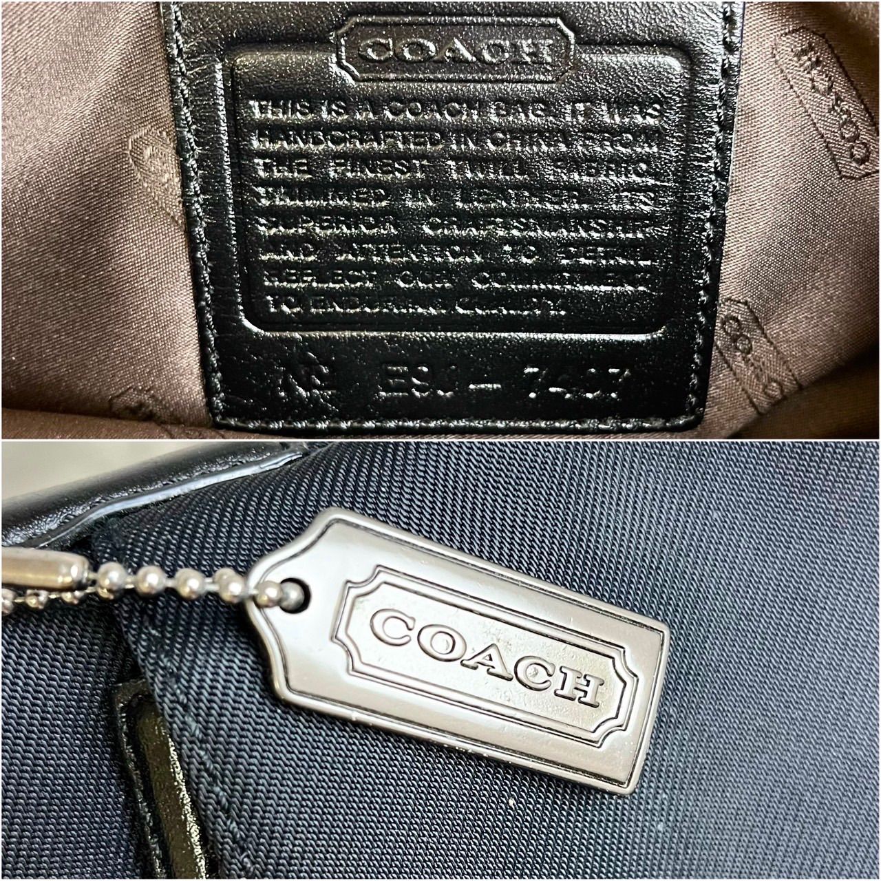 ✨極美品✨ COACH コーチ アクセサリーポーチ ハンドバッグ 小物 ✨極美品✨ COACH コーチ アクセサリーポーチ ハンドバッグ 小物