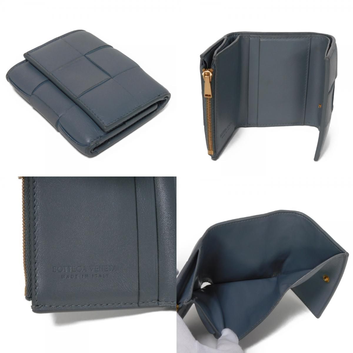 BOTTEGAVENETA ボッテガヴェネタ カセット トリフォールド ジップ 