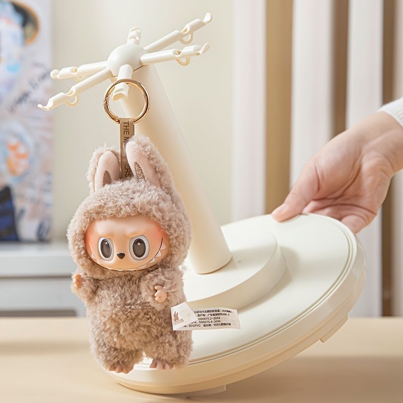 LABUBU 専用 壁掛けディスプレイラック｜ラブブ 収納ケース 透明 防塵