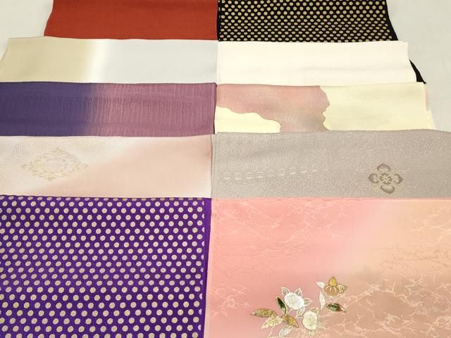平和屋本店 和装小物 帯揚げ10枚 DZAA10776kh5