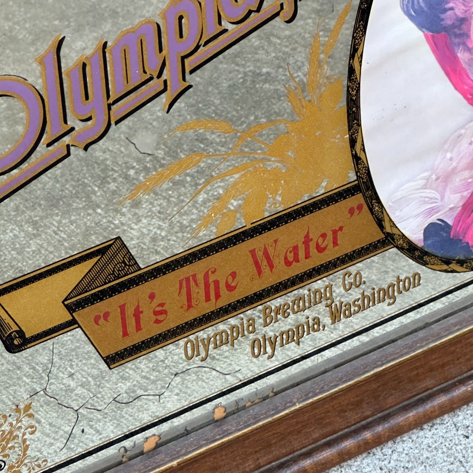 Olympia Beer(オリンピアビア) パブミラー - メルカリ Olympia Beer(オリンピアビア) パブミラー - メルカリ