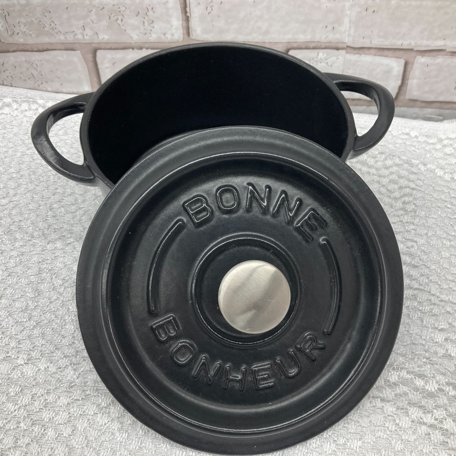 BONNE BONHEUR COCOTTE ココット ブラック9 【2個セット】 ココット