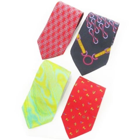 【送料無料/即納】  グッチ レギュラータイ ワイドタイ 4本セット ネクタイ GUCCI 小物