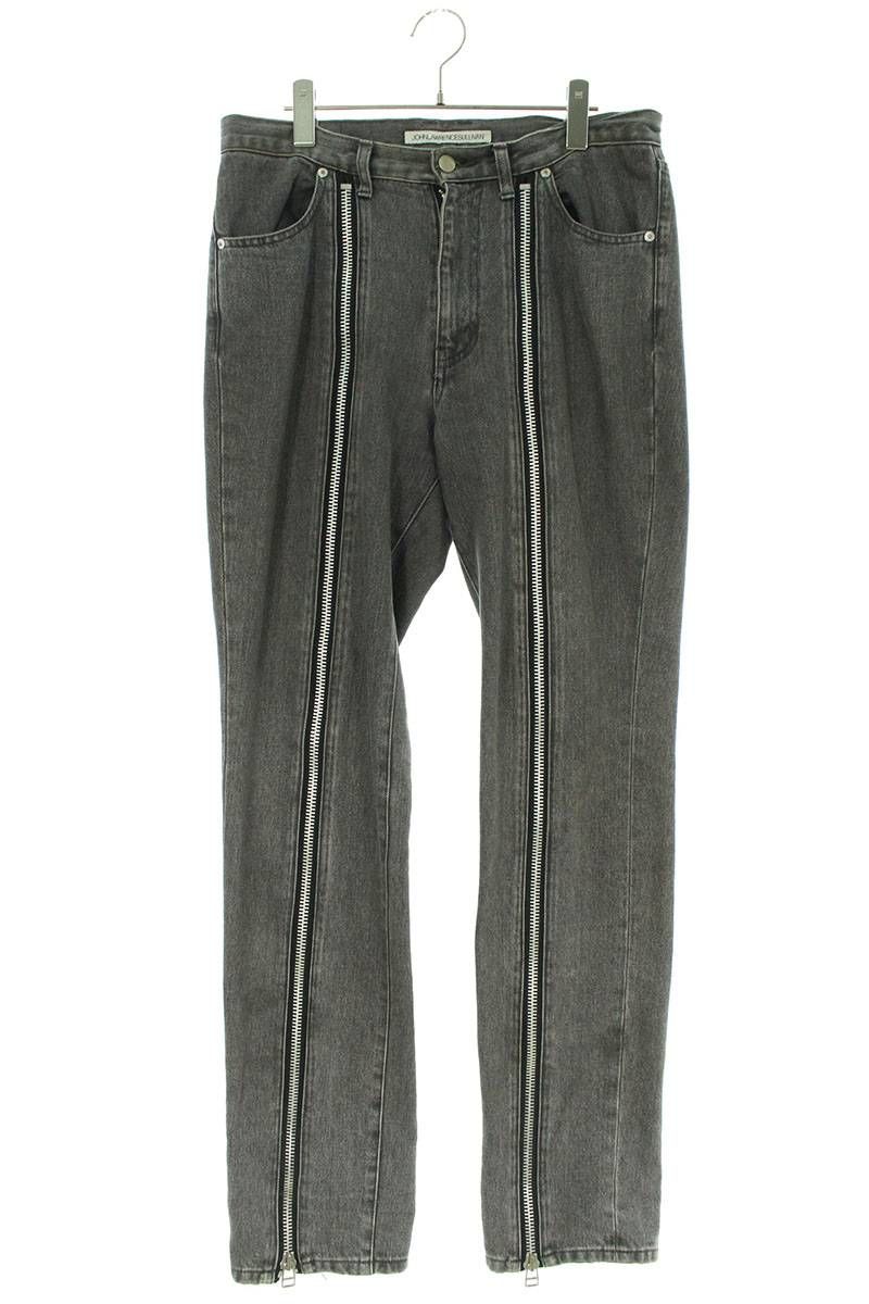 ジョンローレンスサリバン 2B010-0317-39 ZIP DENIM PANTS センター