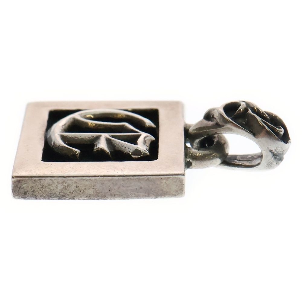 クロムハーツ アルファベット ブロック リング 21号 シルバー 925 美品