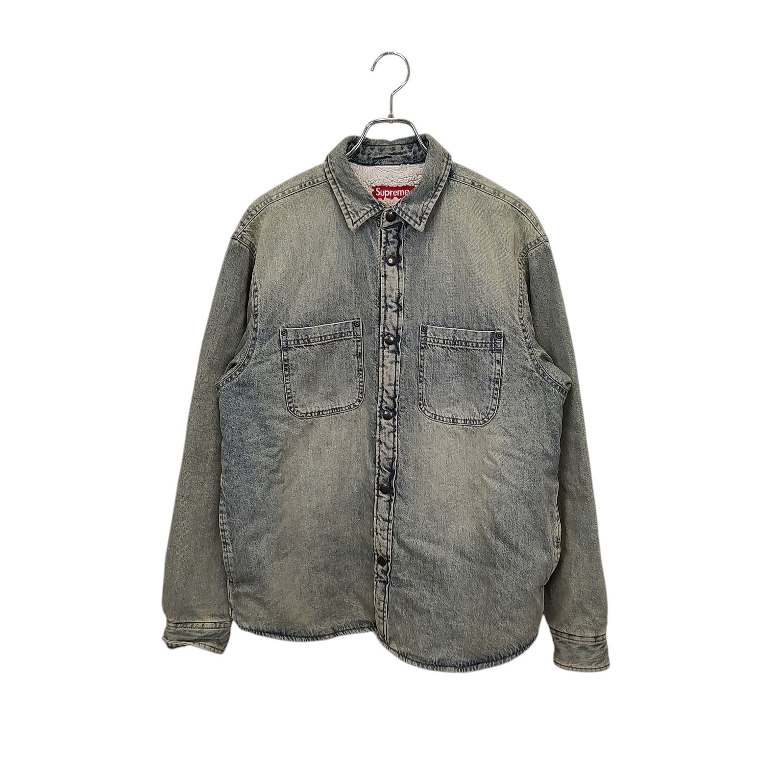 Supreme シュプリーム 24AW FAUX Shearling Lined Work Shirt デニム