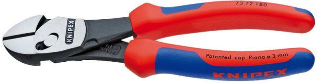 クニペックス KNIPEX 強力型斜ニッパー180mmツインフォース7372-180