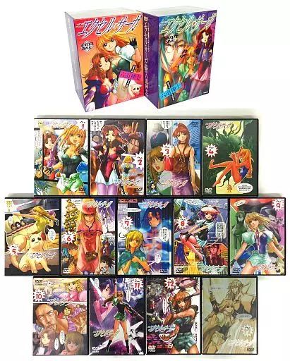中古】アニメDVD エクセル・サーガ 初回限定版 BOX*2全13巻セット