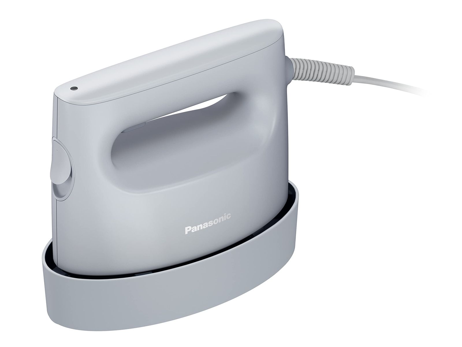 パナソニック 衣類スチーマー 360°パワフルスチーム コンパクトタイプ プレスもできる2WAY 脱臭 除菌 フロストブルー NI-FS690-A 本体のみ 360°スチームタイプ|フロストブルー