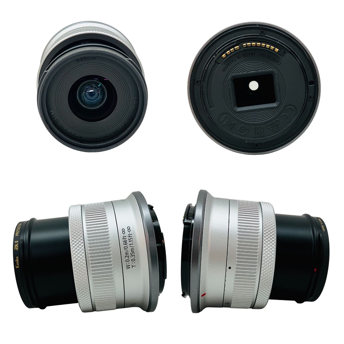 絶対にあなたの一番選択！ Canon RF-S 18-45mm F 4.5-6.3 ミラーレスカメラ用 レンズ 写真 撮影 キヤノン C10477881 パートナー